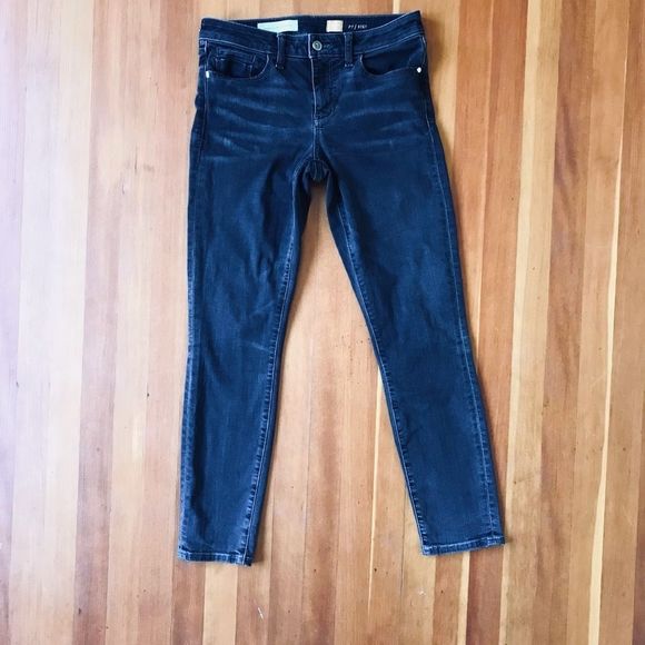 Anthropology Super script high rise skinny jeans - Picture 3 of 8